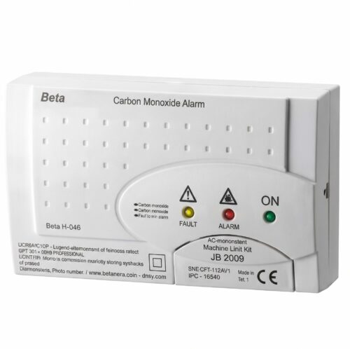 Detector de monóxido de carbono para uso residencial