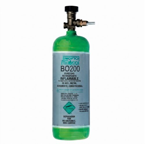 Botella gas patrón