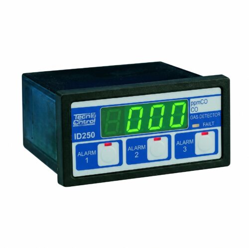 Central digital de una zona para detección de gas con display