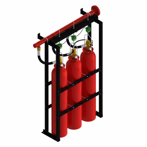 Sistemas de cilindros de 67,80 y 120L con pesaje continuo en simple fila