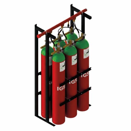 Baterías de cilindros de 80L en doble fila (IG-55)