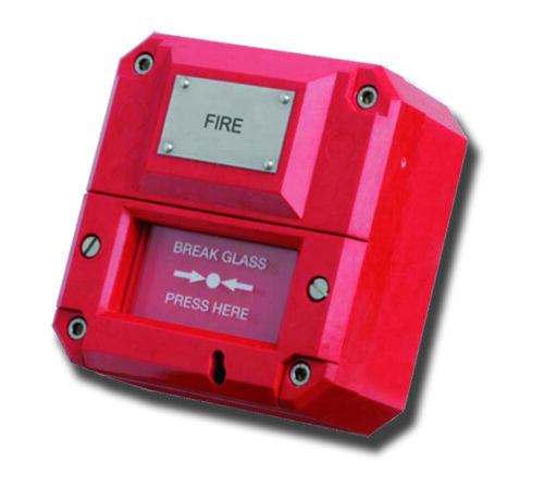 Pulsador de alarma de seguridad aumentada