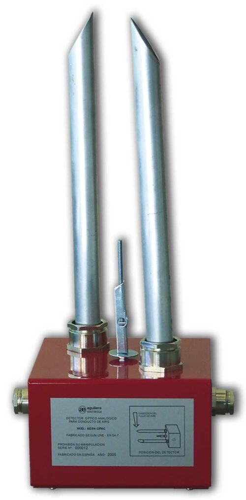 Detector óptico para conductos