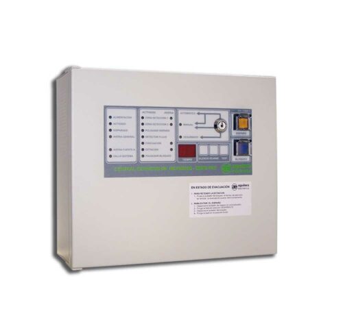 Panel de control de extinción