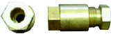 Conexión de cobre tubo-tubo 6 mm