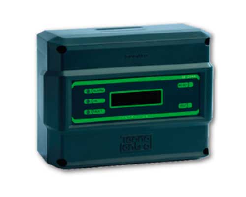 Central digital de cuatro zonas para detección de gas con display