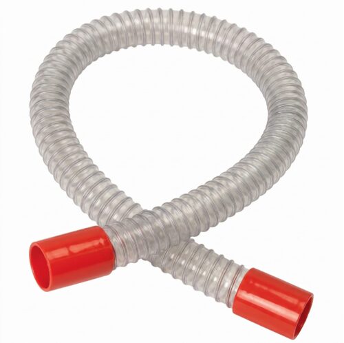Tubo flexible 1m de longitud espiral metálica