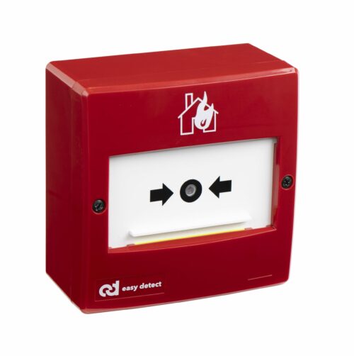 Pulsador de alarma convencional rearmable